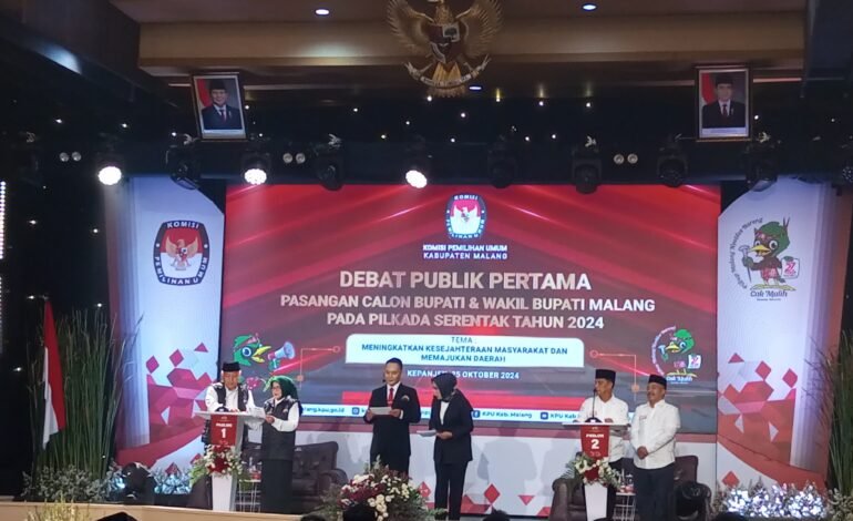 Debat Pilkada 1: Gunawan – Umar to the Point dalam memberikan Jawaban