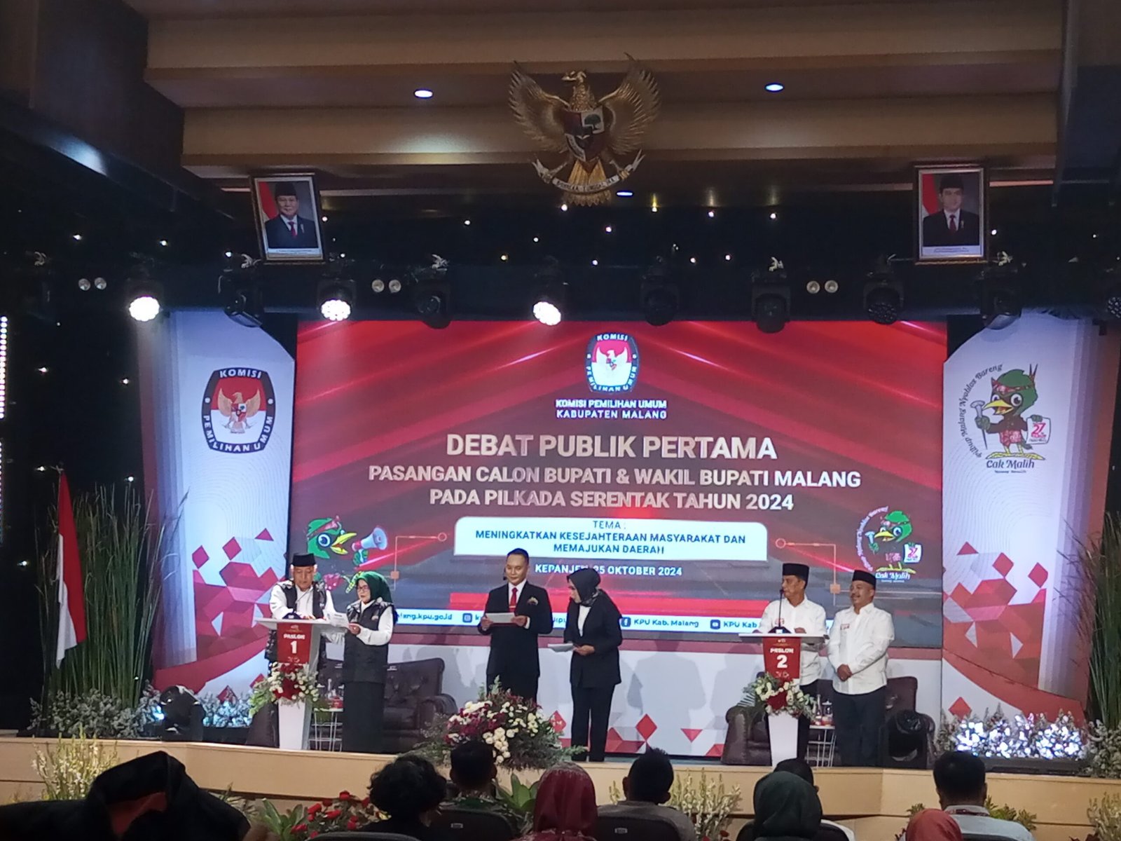 Debat Pilkada 1: Gunawan – Umar to the Point dalam memberikan Jawaban