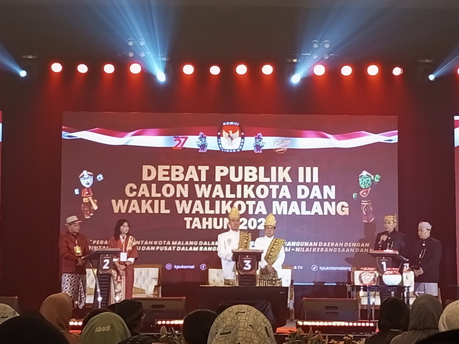 Debat Pilkada Paslon Kota Malang Tahap Ketiga: Usung Gagasan dari Visi Misi untuk Kota lebih Baik