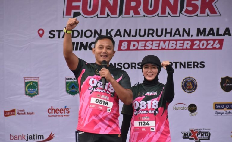 Fun Run 5K Meriahkan HUT TNI ke-79, Kodim 0818 Galakkan Gaya Hidup Sehat