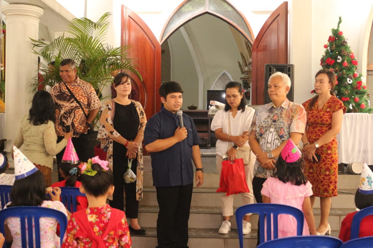 Gereja ST. Thomas Aquinas ITN Malang Adakan Misa Malam Natal dan Pesta Natal Anak