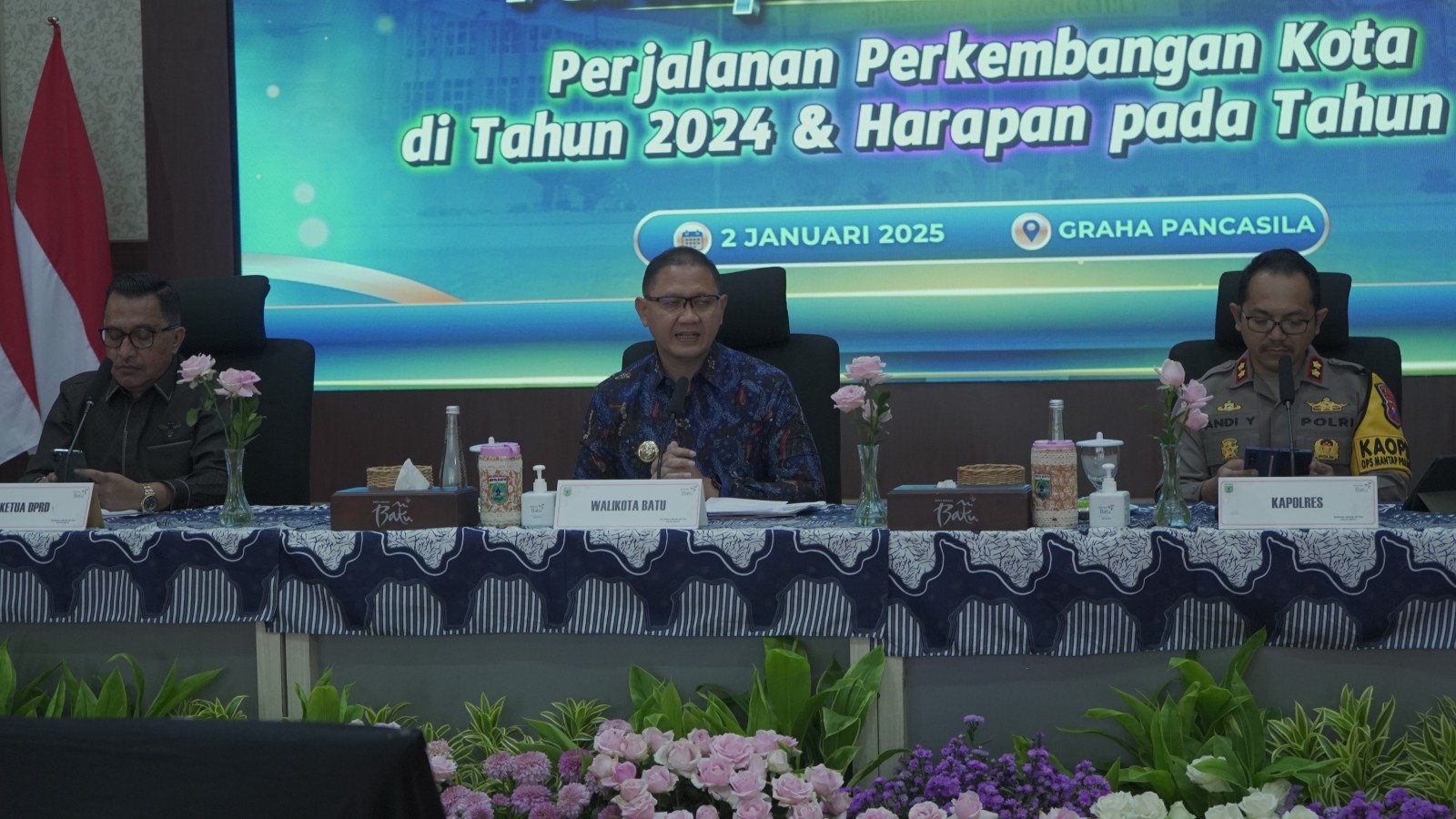 Forkopimda Kota Batu Gelar Evaluasi 2024 dan Harapan 2025