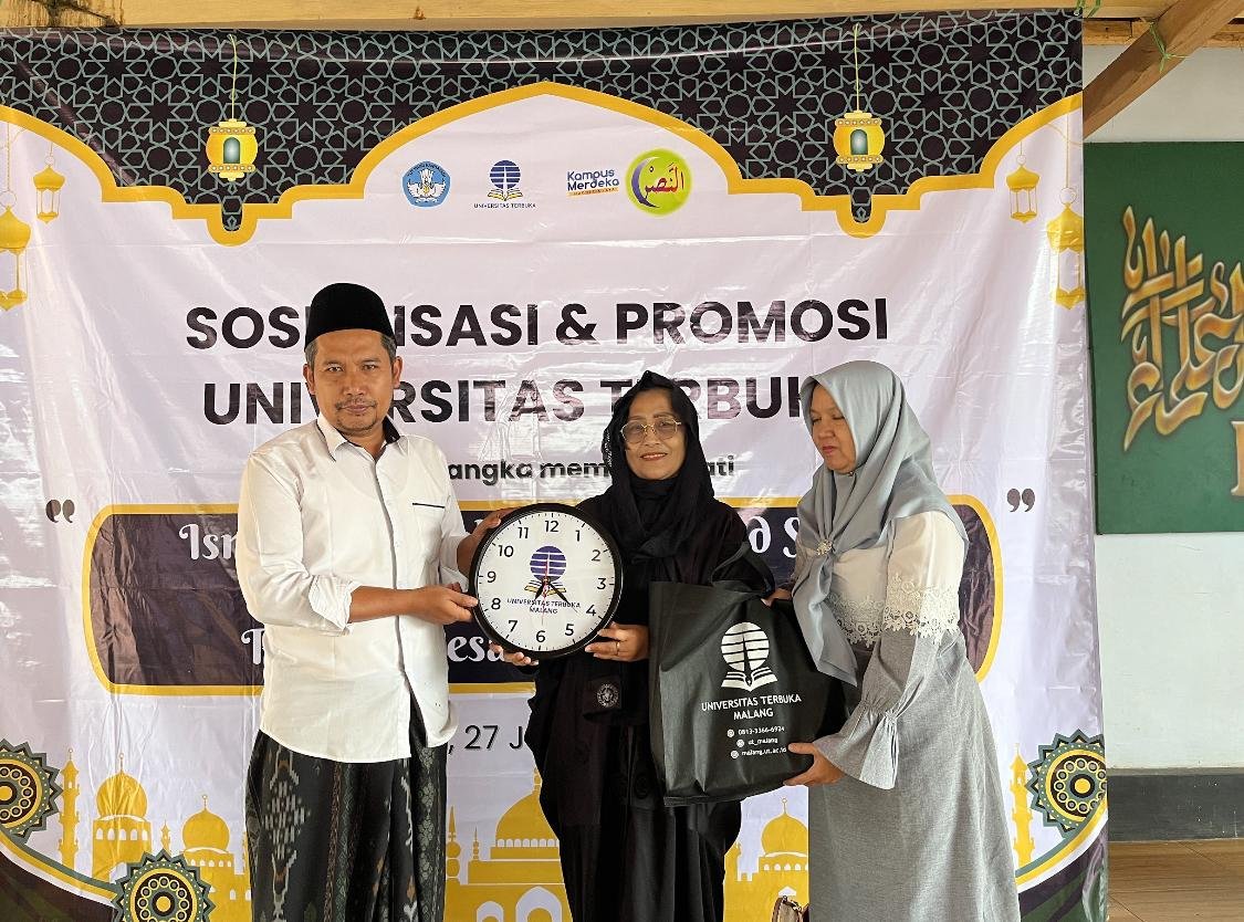 UT Malang Gelar Sosialisasi di PP An Nashr Wajak, Dorong Akses Pendidikan Fleksibel bagi Santri