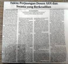 Opini: “Tukin” – Perjuangan Dosen ASN dan Swasta yang Berkeadilan