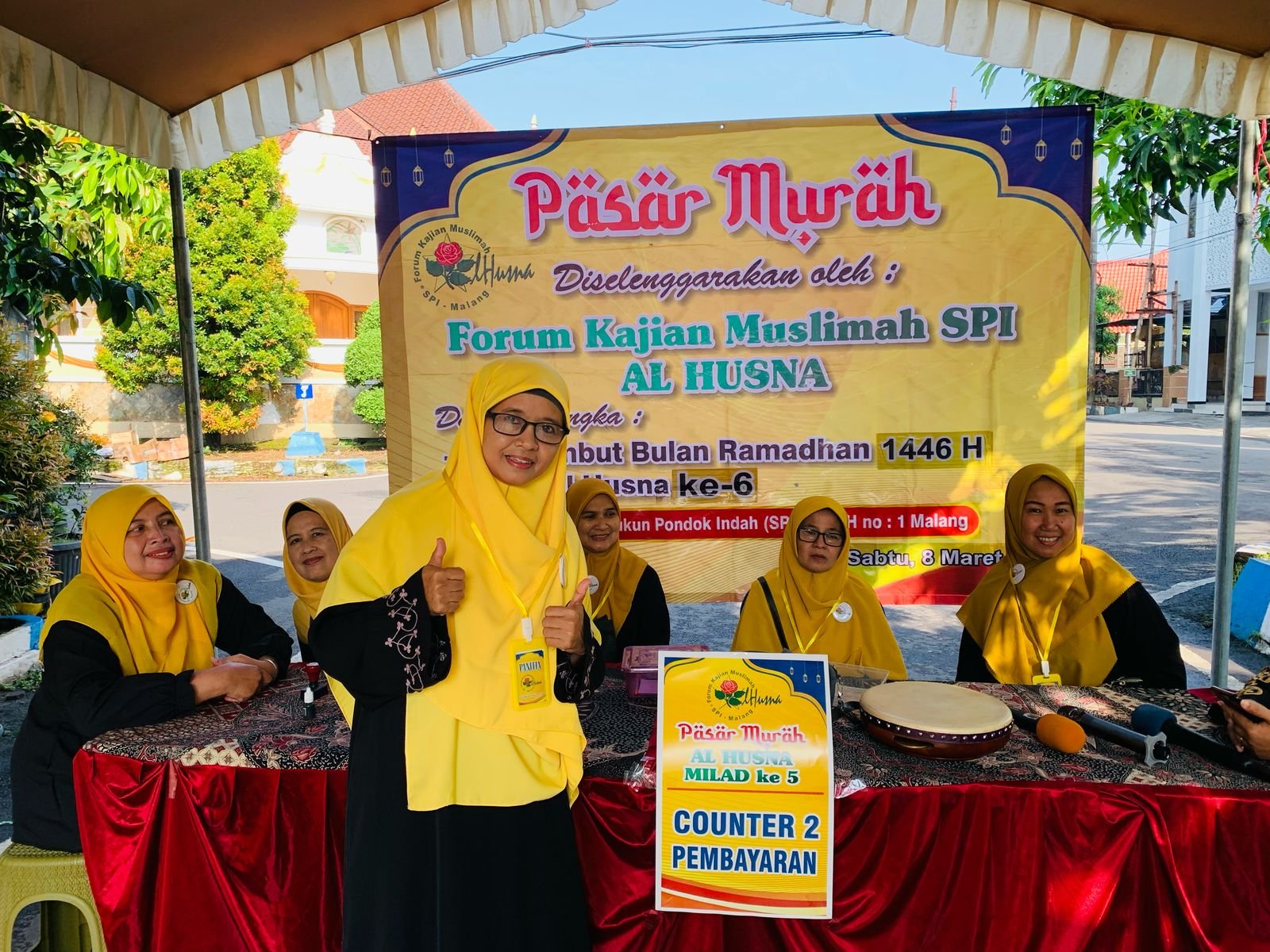 Al Husna Gelar Pasar Murah Ramadan, Hadirkan Sembako Terjangkau untuk Warga SPI