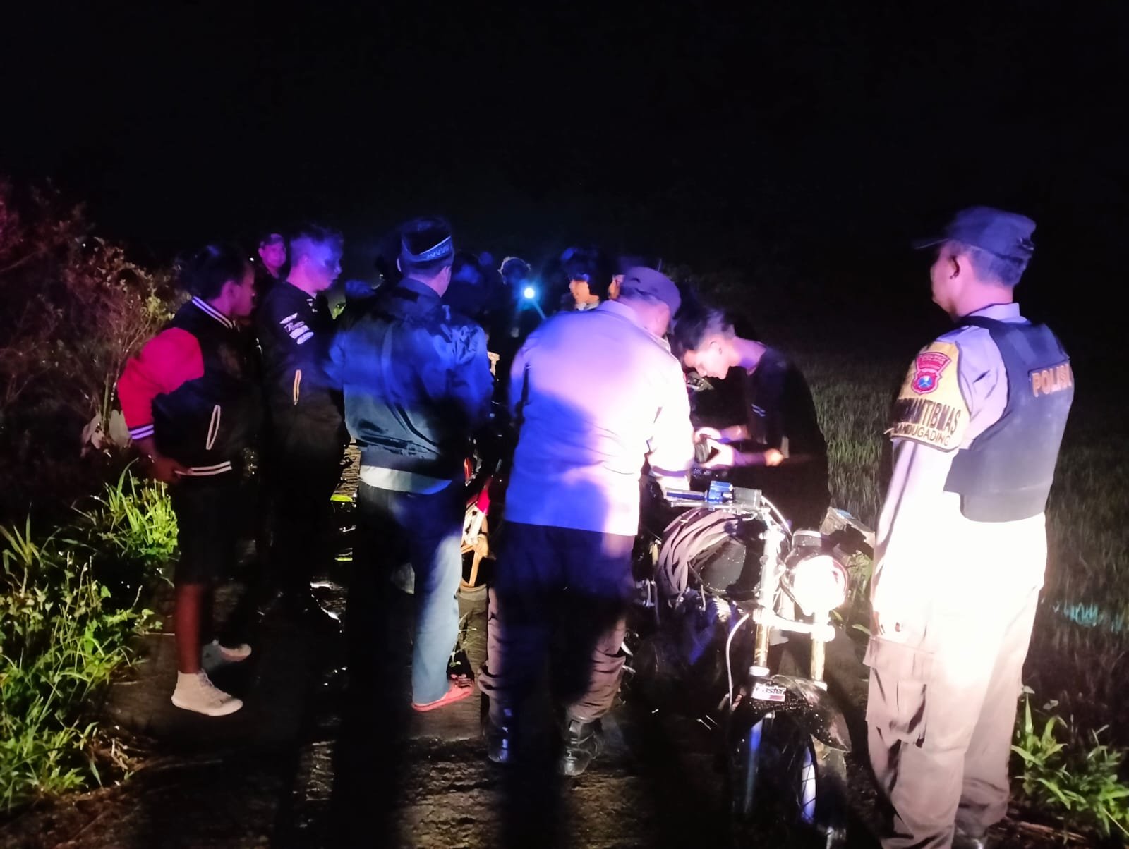 Polres Malang Razia Balap Liar di Tajinan, Enam Motor Diamankan