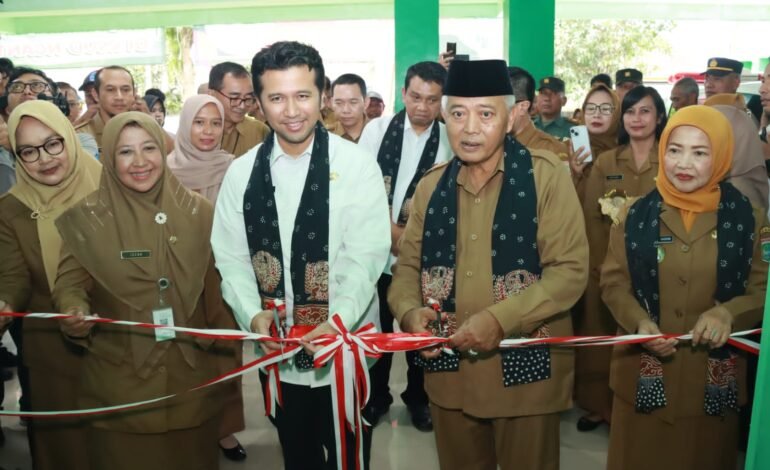 Bupati Malang Dampingi Wakil Gubernur Jatim Resmikan RSUD Ngantang sekaligus Launching Layanan Cek Kesehatan Gratis