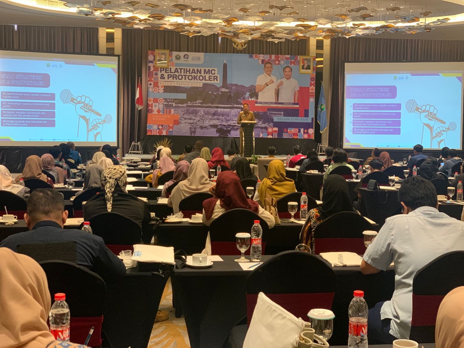 Tingkatkan Skill Komunikasi Publik, 299 peserta Ikuti Pelatihan MC dan Protokoler