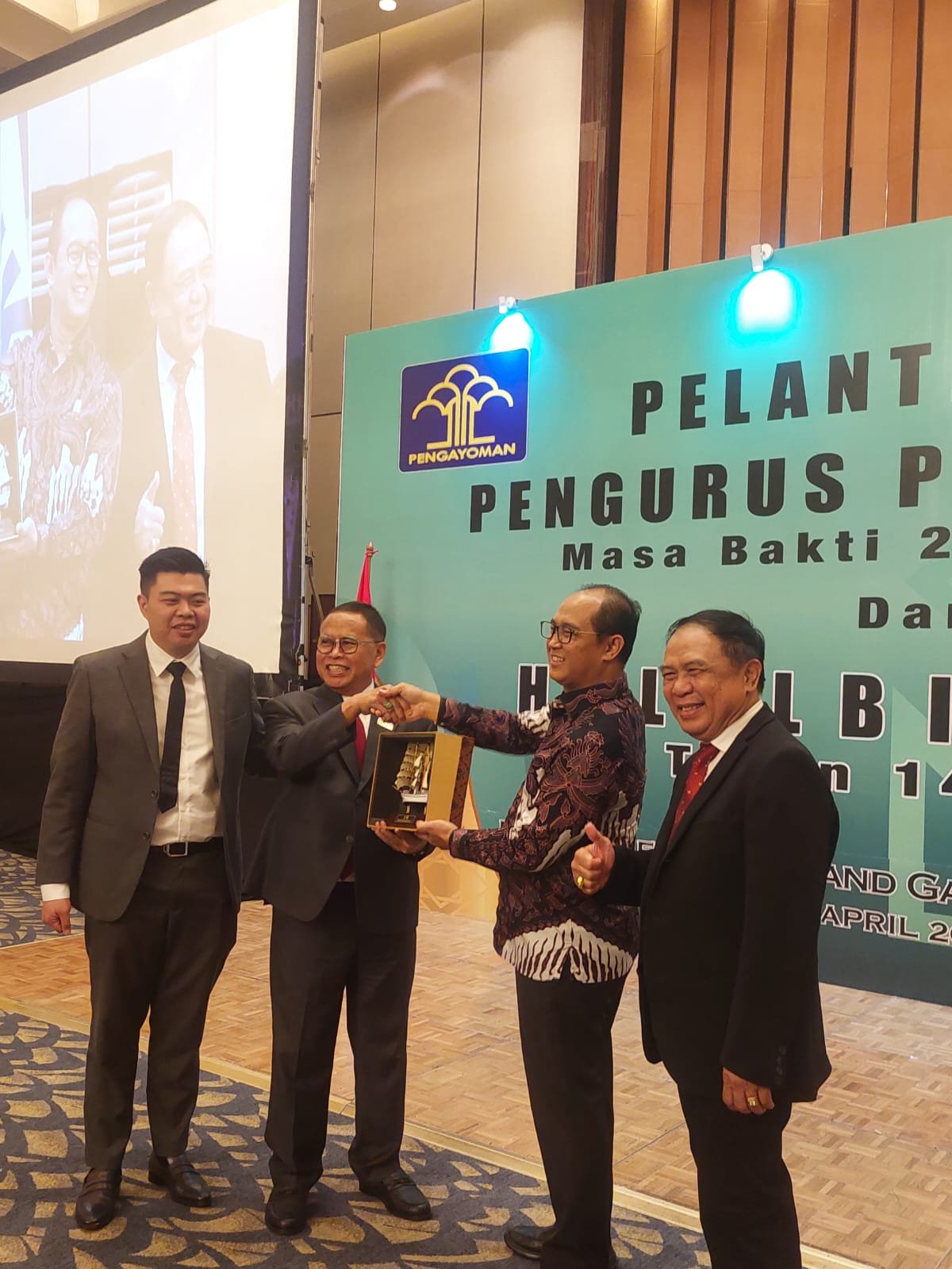 Usai Dilantik,  Pengurus HKPI Bertekad Profesional Tangani Perkara Kepailitan