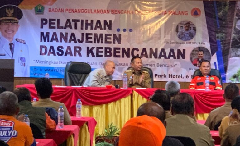 Wali Kota Malang Dorong Kesiapsiagaan Bencana melalui Pelatihan dan Dana Kelurahan