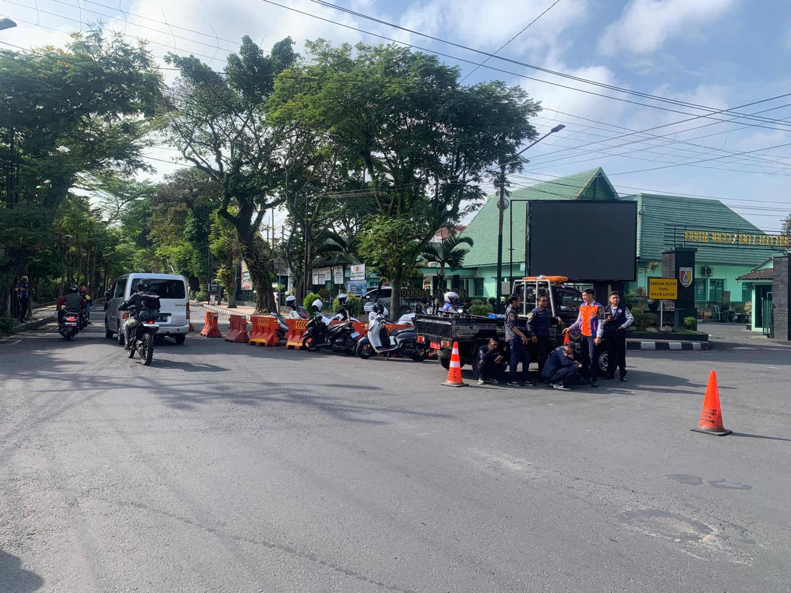 Uji Coba Jalur Satu Arah di Jalan Kahuripan Malang Dimulai Hari Ini, Pengendara Diminta Ikuti Arahan Petugas