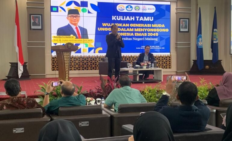 Indonesia Emas 2045 Dimulai dari Kampus: Ini Pesan Kepala BKN untuk Mahasiswa UM