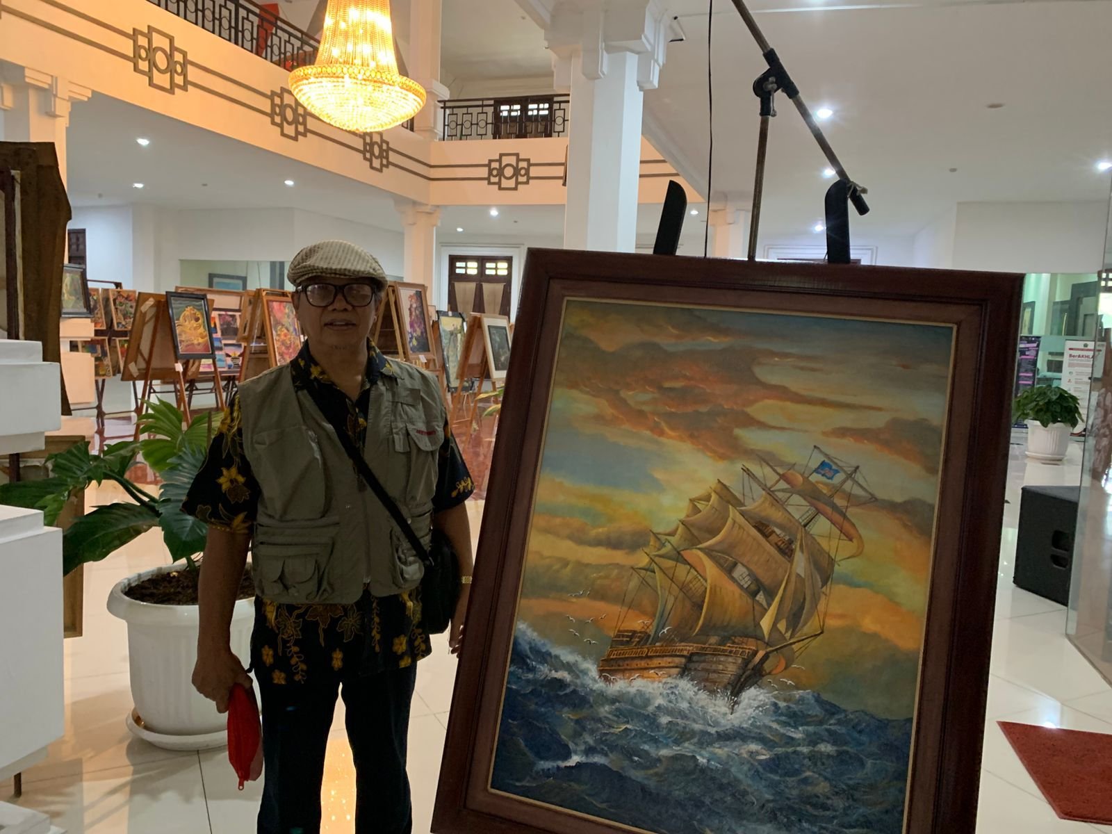 Pameran Lukisan di DPRD Kota Malang Libatkan Anak Wajak, Komunitas Sukoi Dorong Edukasi Seni Sejak Dini