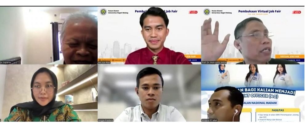 Lebih Dari 30ribu Pelamar Serbu Virtual Job Fair IKA UM 2025
