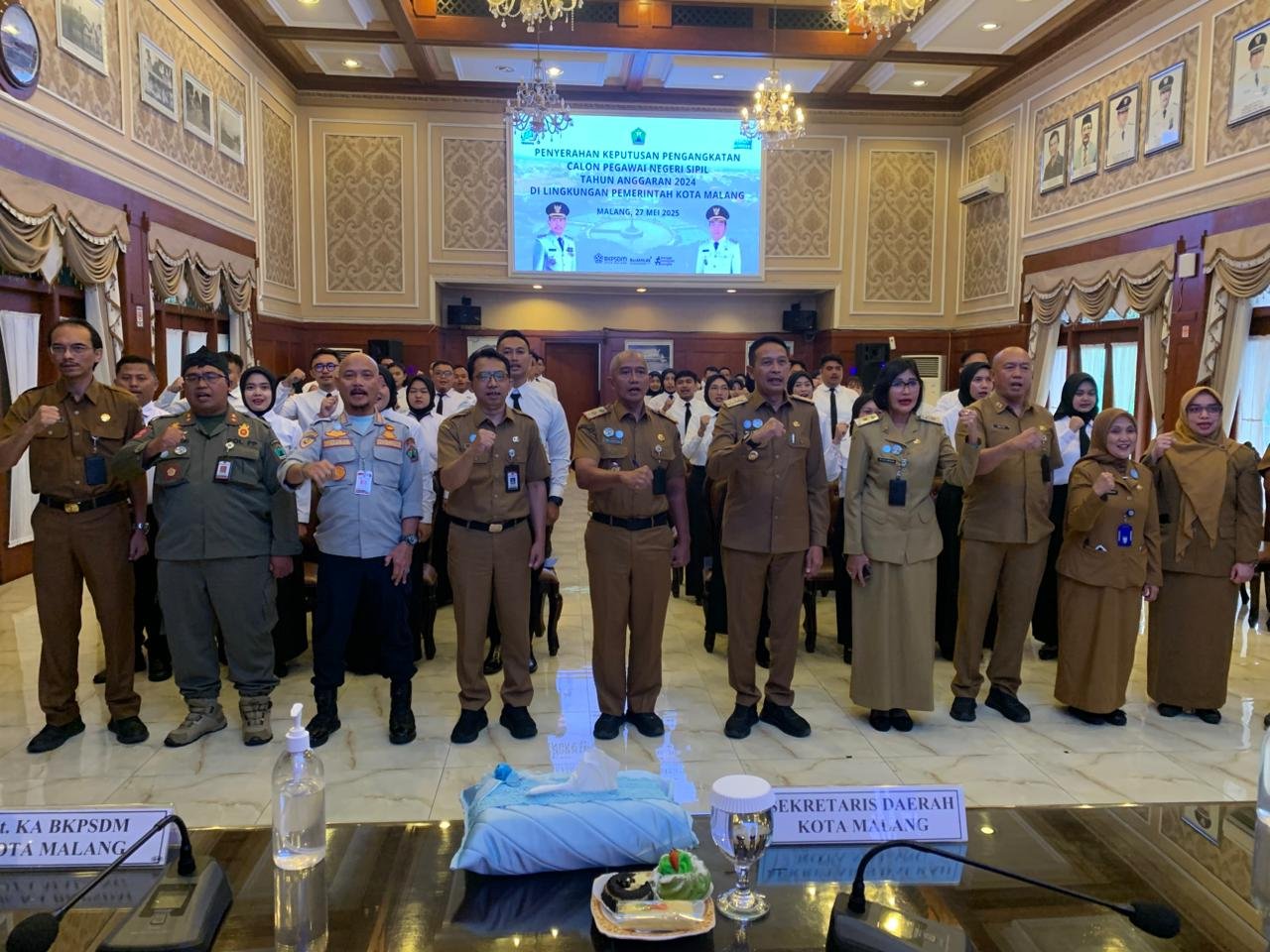 50 CPNS Baru Terima SK di Pemkot Malang, Wali Kota: Berikan Kontribusi Nyata!