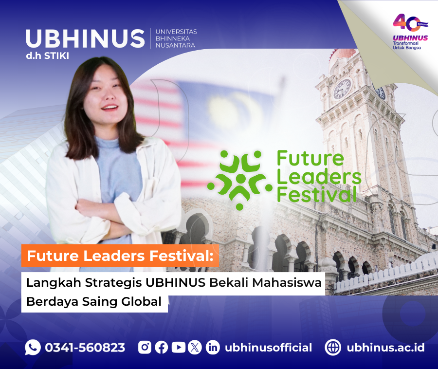 Future Leaders Festival: Langkah Strategis UBHINUS Bekali Mahasiswa Berdaya Saing Global