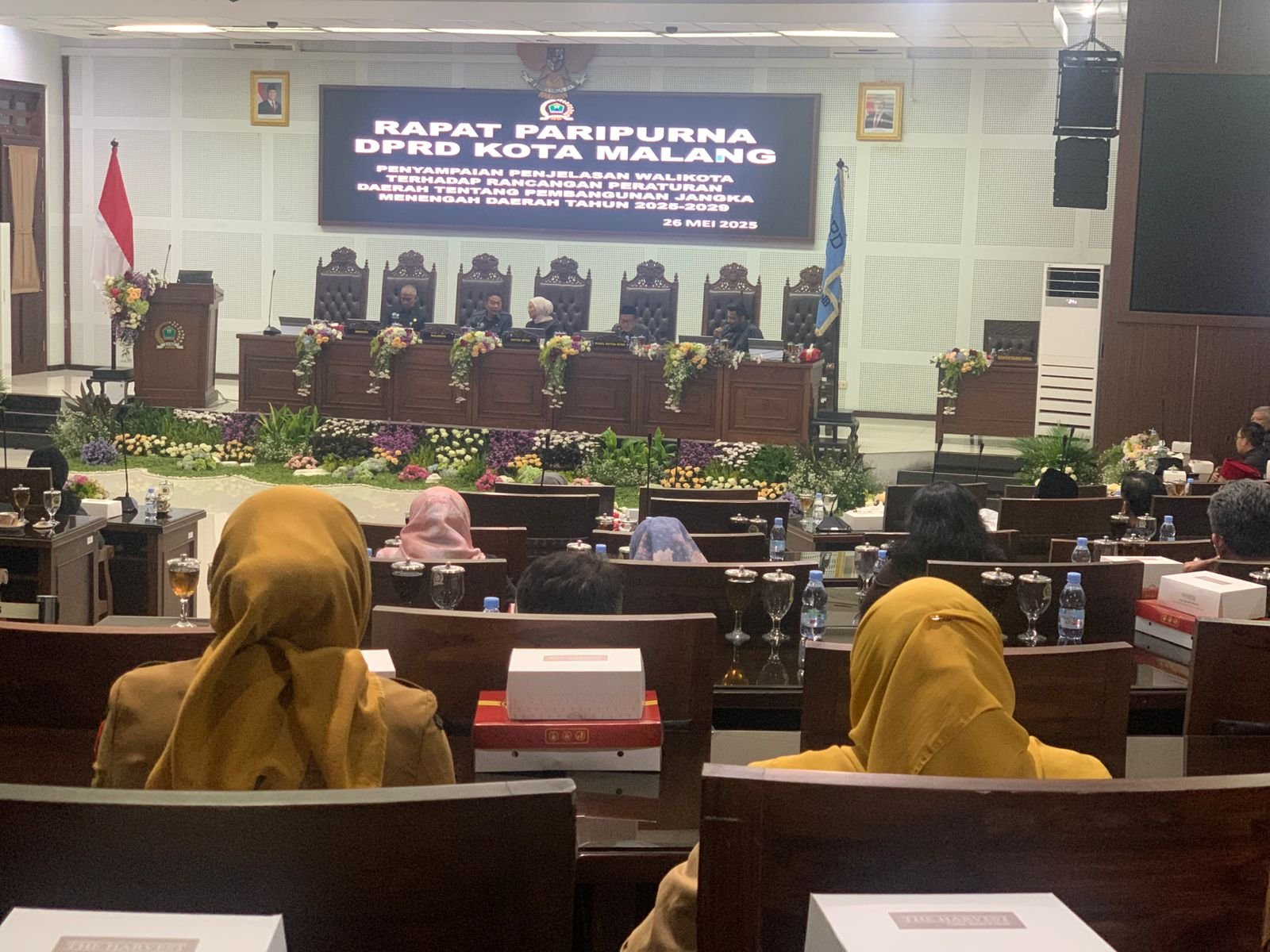 Rapat Paripurna DPRD Kota Malang Bahas Raperda RPJMD 2025–2029, Alokasi Rp50 Juta per RT Mulai 2026