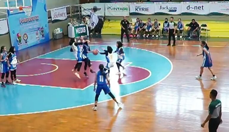 Tim Basket Putri Malang Bungkam Lamongan 169-15, Dominasi Sejak Tip-Off