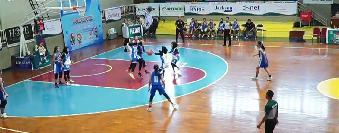 Tim Basket Putri Malang Bungkam Lamongan 169-15, Dominasi Sejak Tip-Off