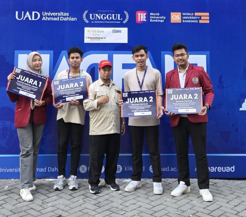 Mahasiswa UMM Sabet 4 Penghargaan di Kompetisi Kewirausahaan Nasional