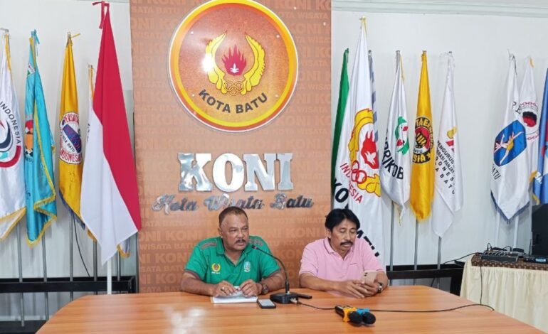 Target Masuk 10 Besar dan 40 Emas, Kota Batu Siap Gebrak Porprov IX Jatim 2025