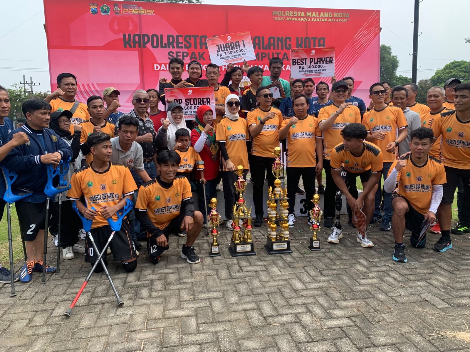 Persama Malang Juarai Kapolresta Cup 2025, Buktikan Semangat Tanpa Batas