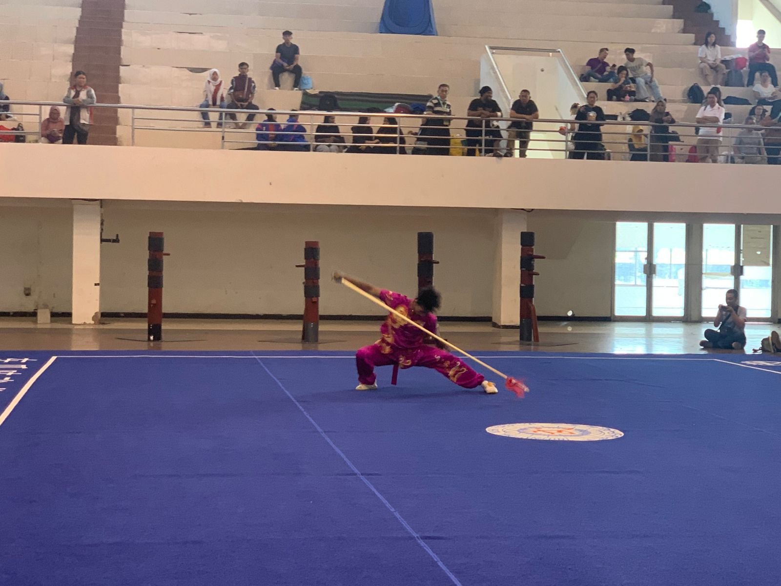 Muhammad Ilyas, Bintang Muda Wushu Kota Malang Bersinar di Porprov Jatim IX 2025