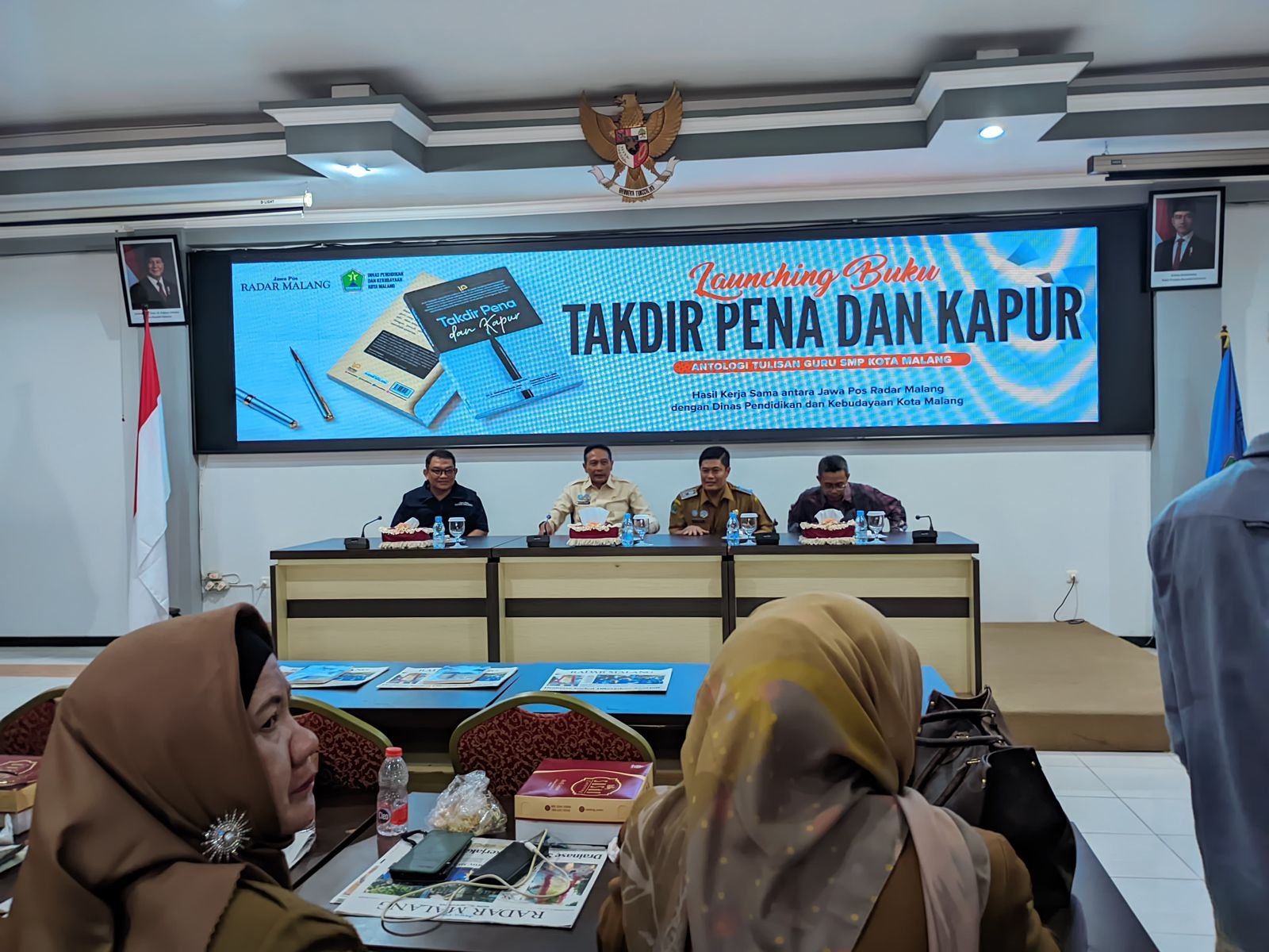 Dorong Literasi Guru, Wali Kota Malang Apresiasi Terbitnya Buku Antologi “Takdir Pena dan Kapur”