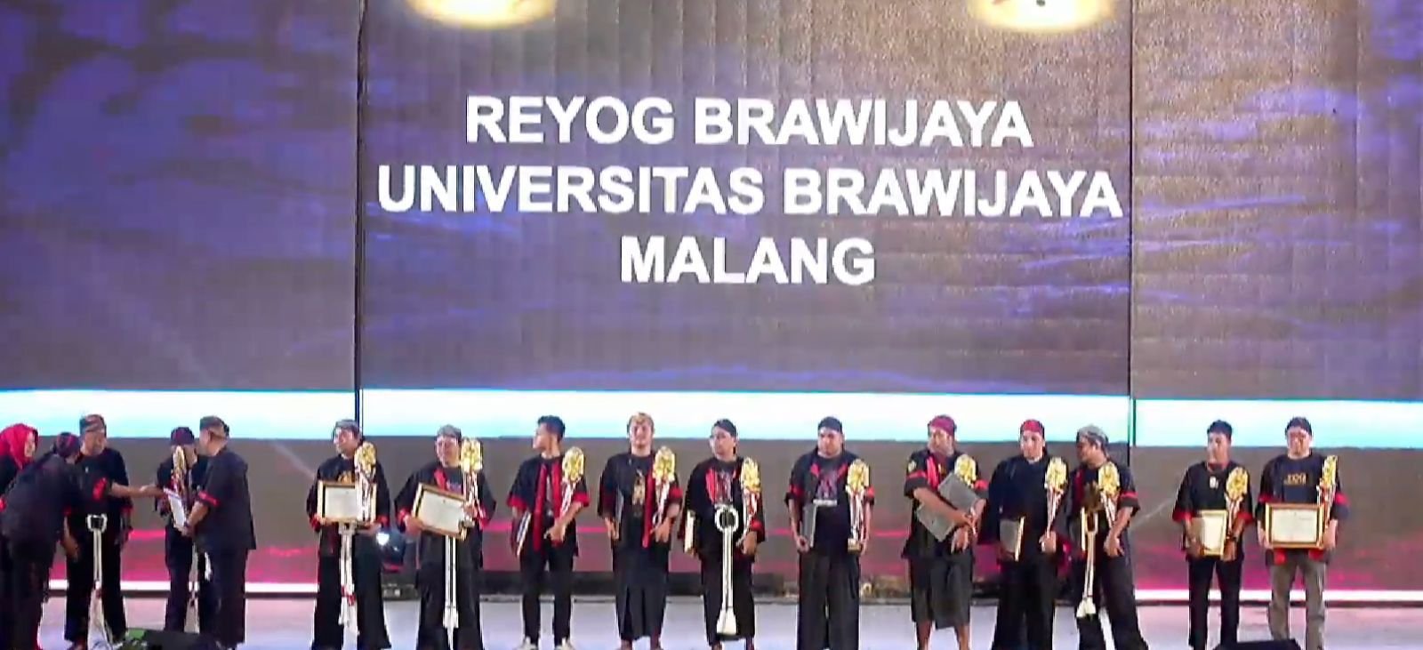 Reog Universitas Brawijaya Juara Umum Festival Nasional Reog Ponorogo 2025