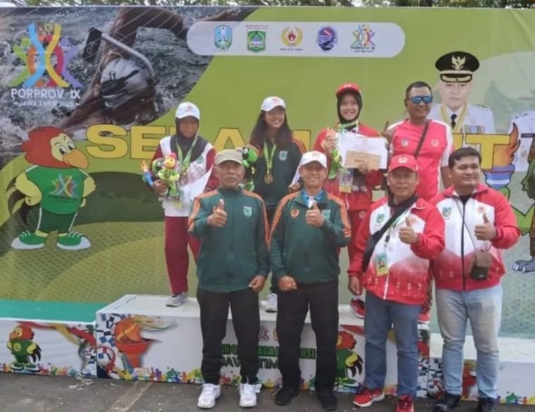 Michelle Adisty Sumbang Emas Perdana untuk Kota Batu di Cabor Selam Laut Porprov IX Jatim 2025