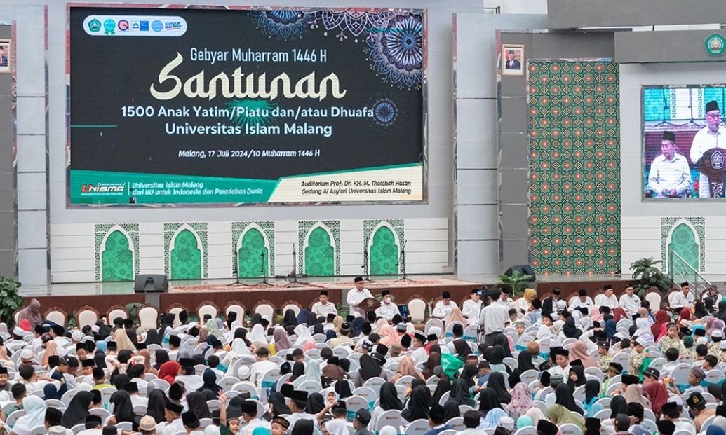 UNISMA Santuni 1500 Anak Yatim dan Dhuafa di Momen Gebyar Muharram 1447 H