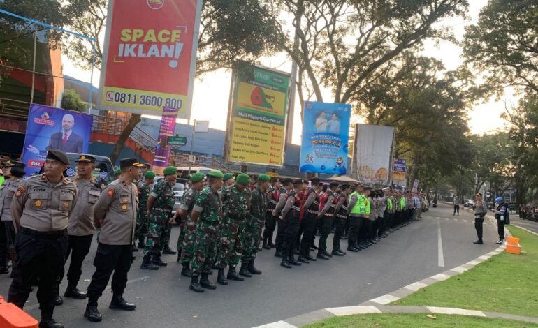 260 Personel Gabungan Amankan Tabligh Akbar Dr Zakir Naik di Stadion Gajayana Malang