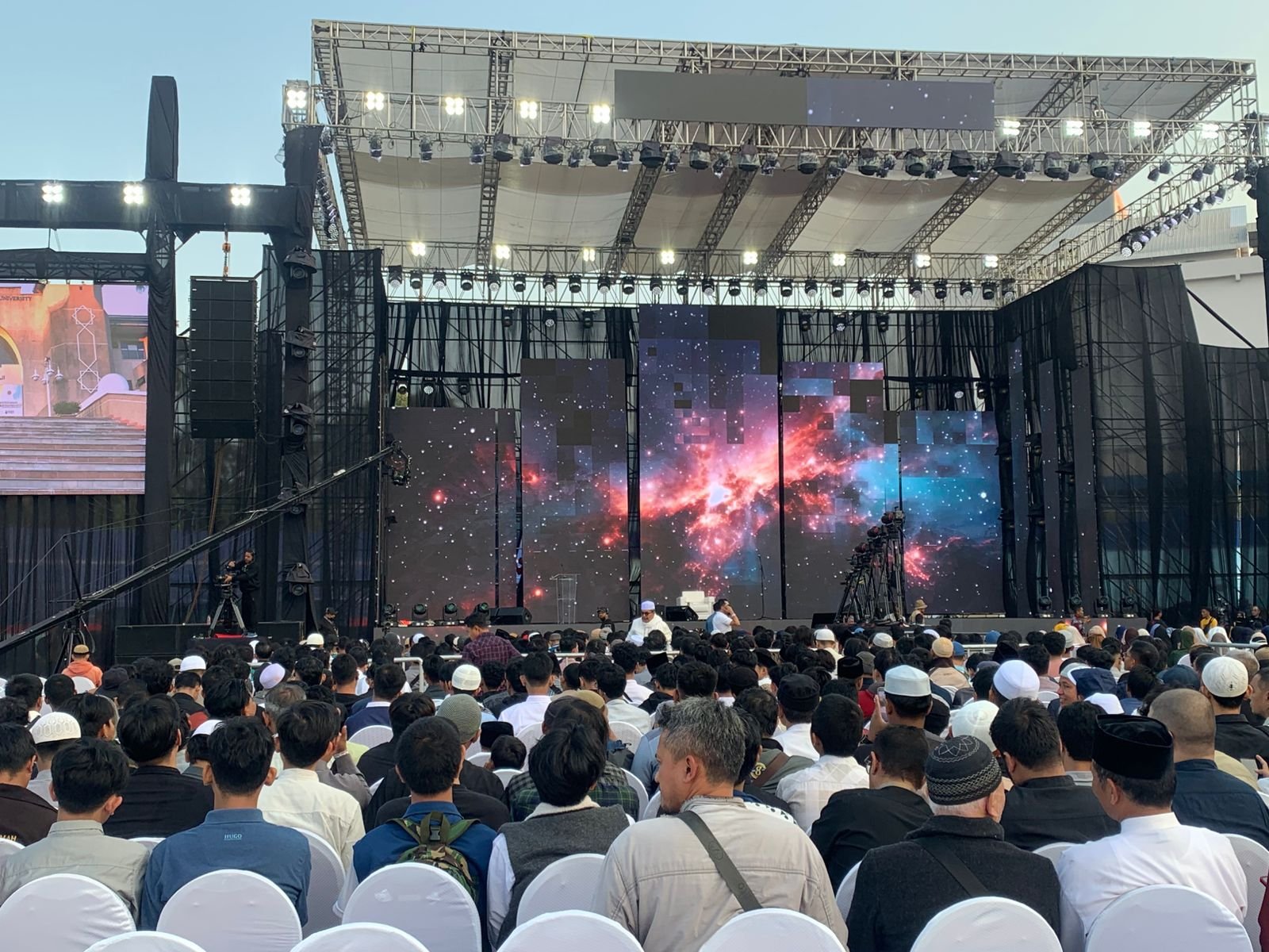 Dr Zakir Naik Ceramah di Stadion Gajayana Malang, Panitia Pastikan Acara Aman dan Damai