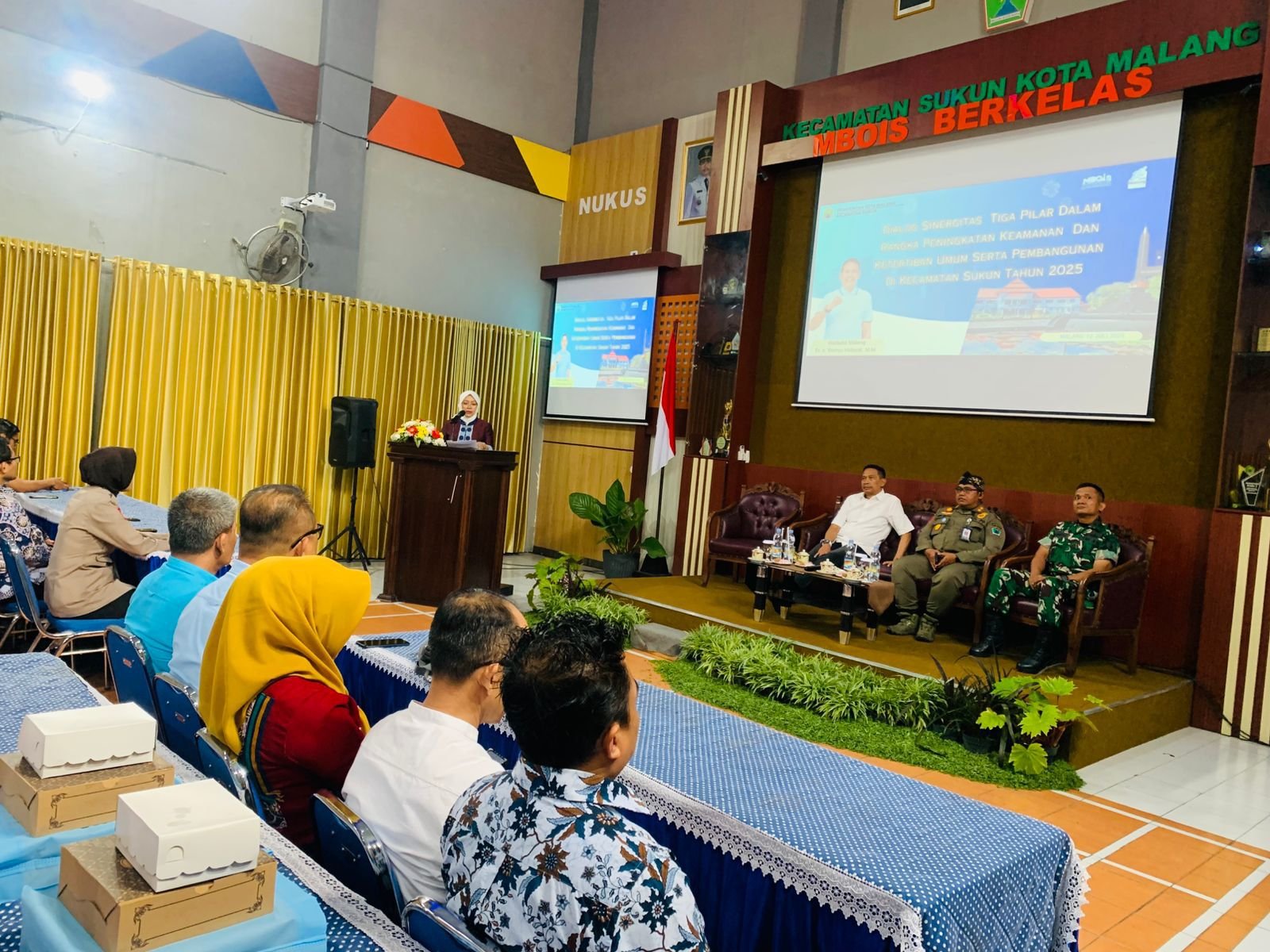 Wali Kota Malang Dorong Sinergi TNI-Polri dan Warga untuk Jaga Ketertiban di Kecamatan Sukun