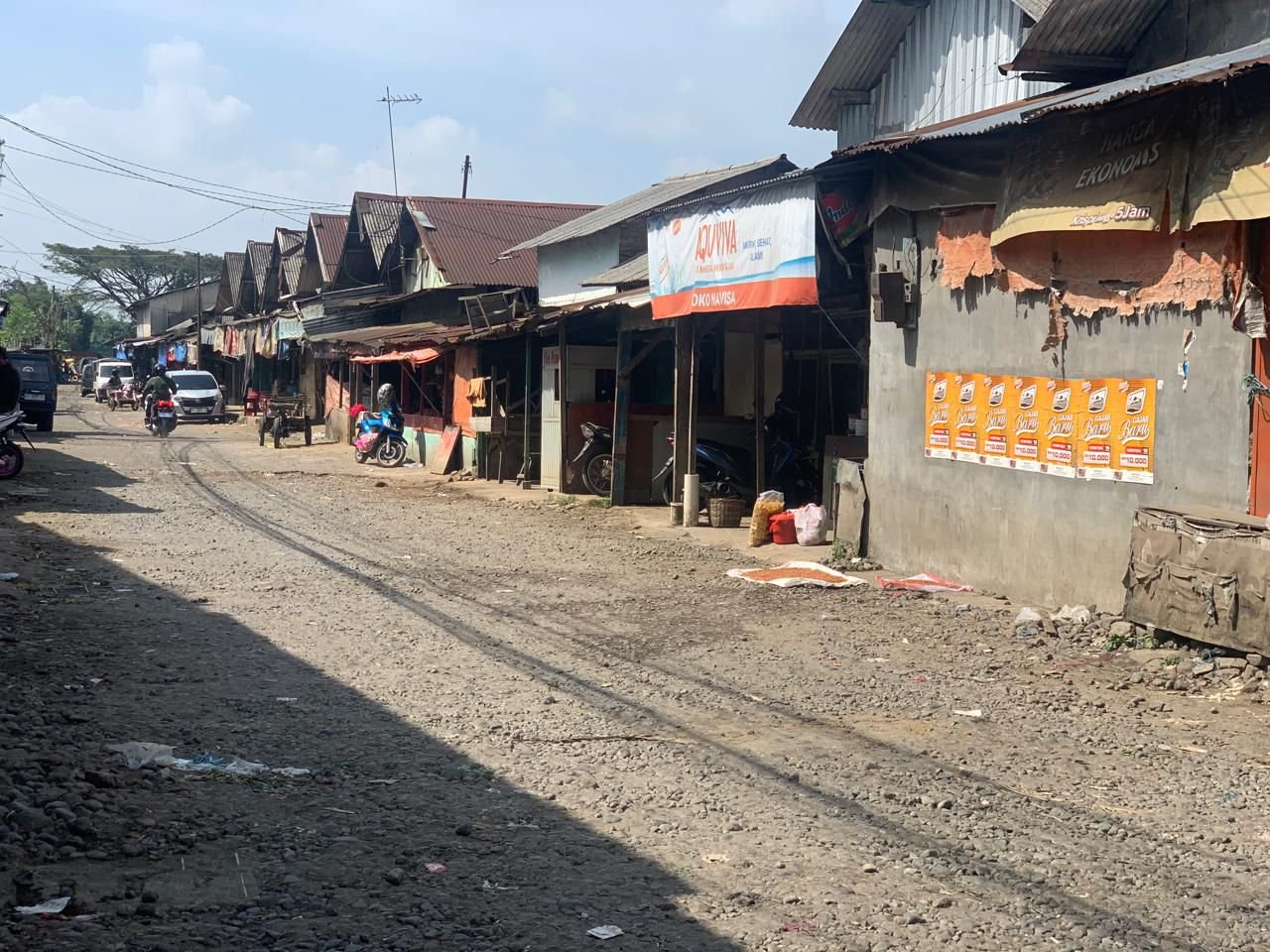 Pemotongan Anggaran Rp29 Miliar Ancam Perbaikan Jalan Pasar Gadang