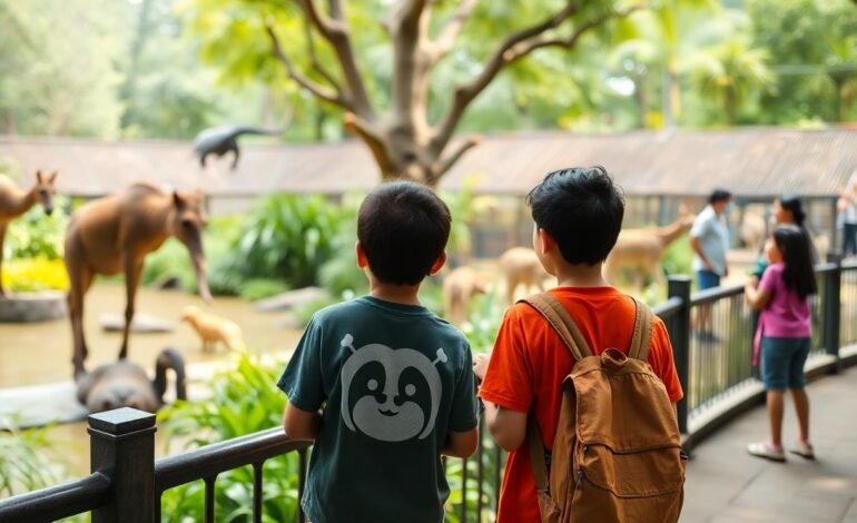 Jelajahi Kebun Binatang Di Jawa Timur