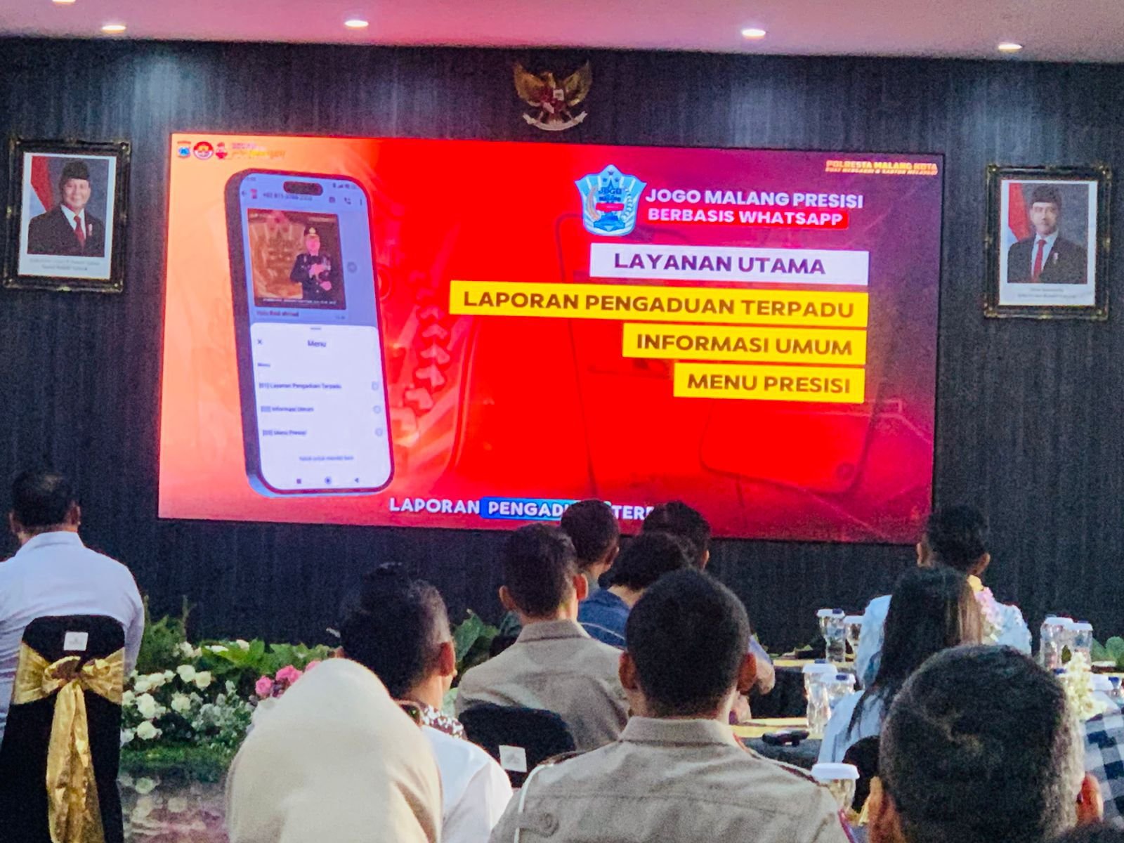 Polresta Malang Kota Luncurkan Jogo Malang Presisi via WhatsApp, Layanan Darurat Kini Semudah Kirim Pesan