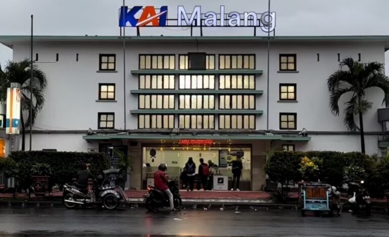 Penataan Stasiun Malang Dimatangkan, Dishub Minta Ojol Tertib & Sediakan Shelter