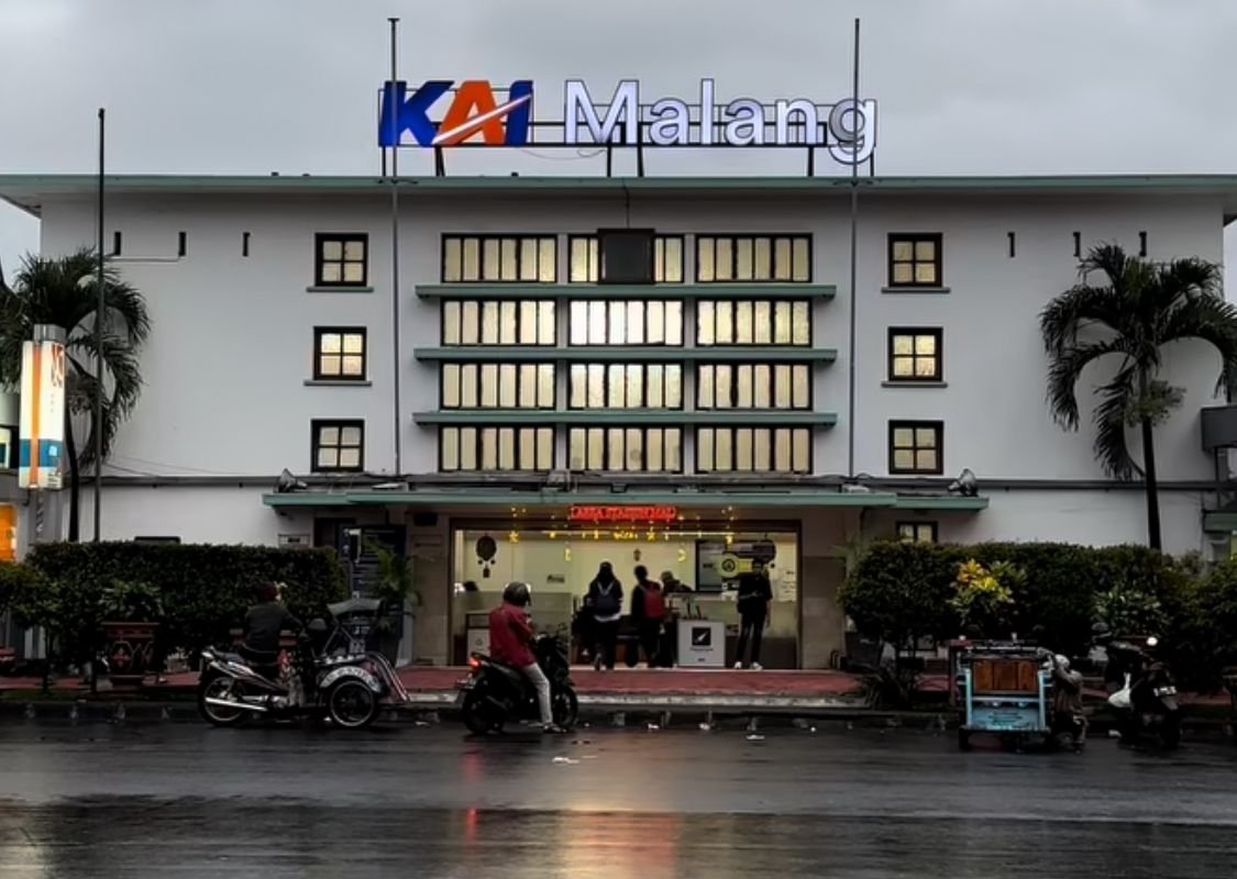 Penataan Stasiun Malang Dimatangkan, Dishub Minta Ojol Tertib & Sediakan Shelter