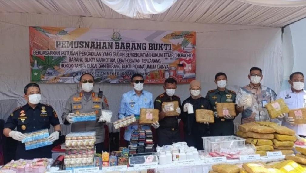 Wali Kota Malang Tegaskan Komitmen Lawan Narkoba dan Rokok Ilegal: Sinergi Jadi Kunci Kota yang Sehat dan Aman