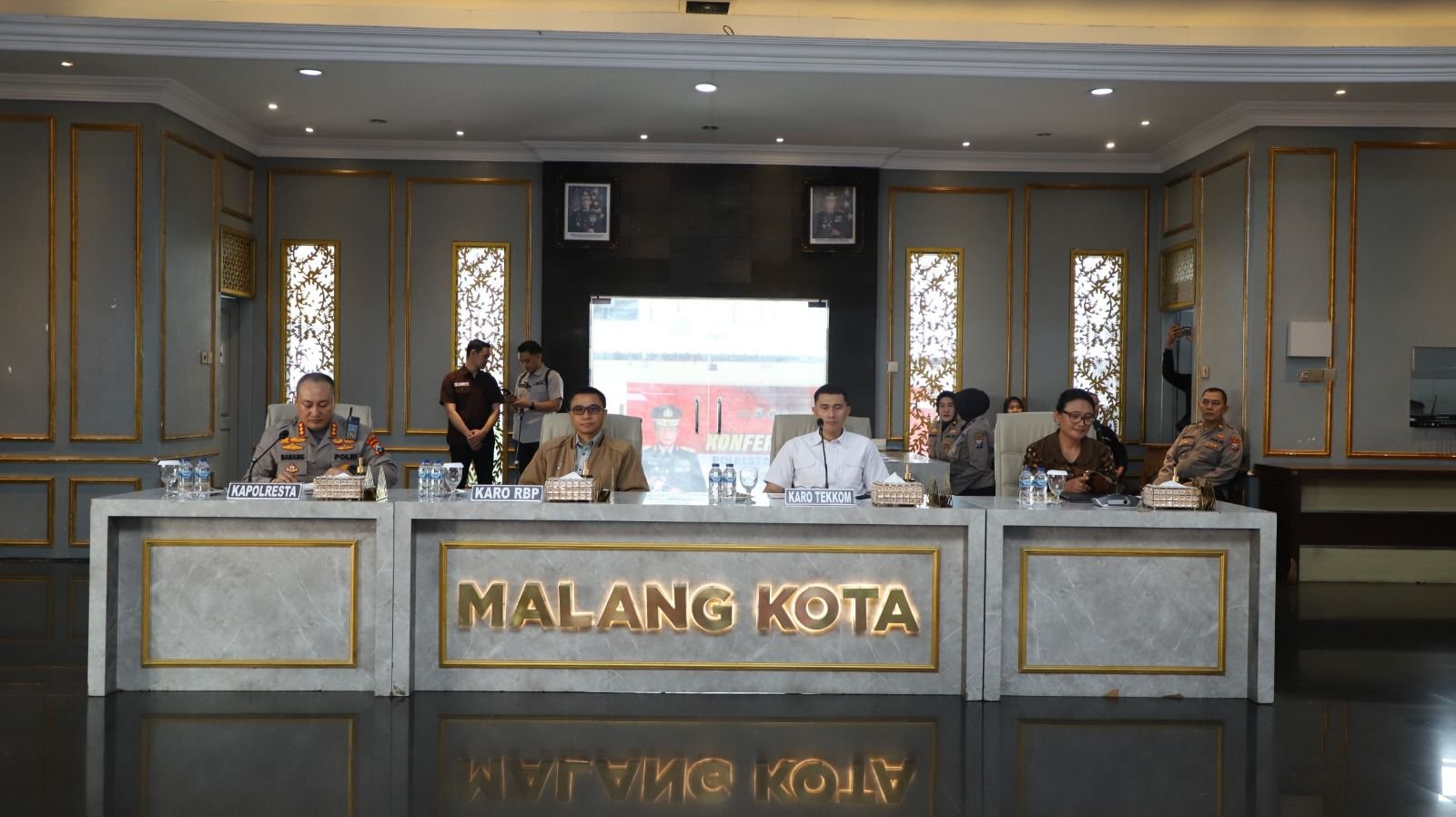 Tim RBP Mabes Polri Tinjau Inovasi Layanan Publik Polresta Malang Kota