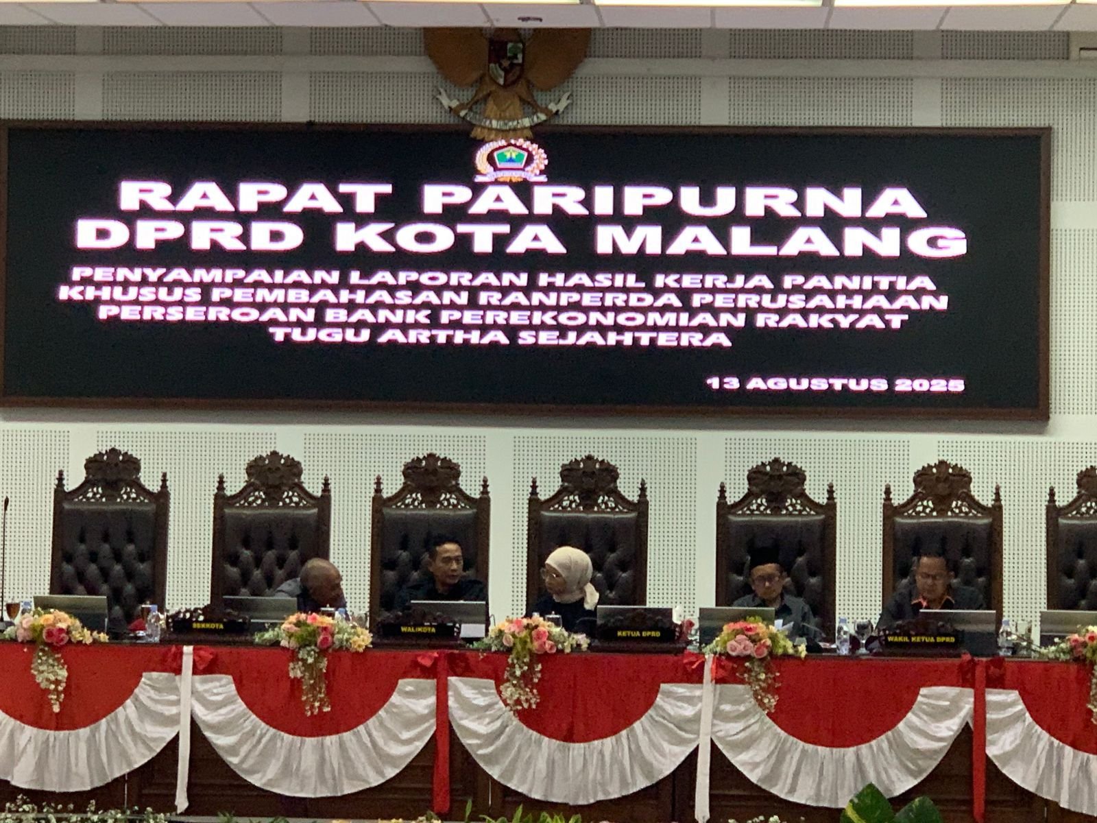 Pansus DPRD Kota Malang Bahas Perubahan Nama dan Arah Kebijakan BPR Tugu Artha Sejahtera