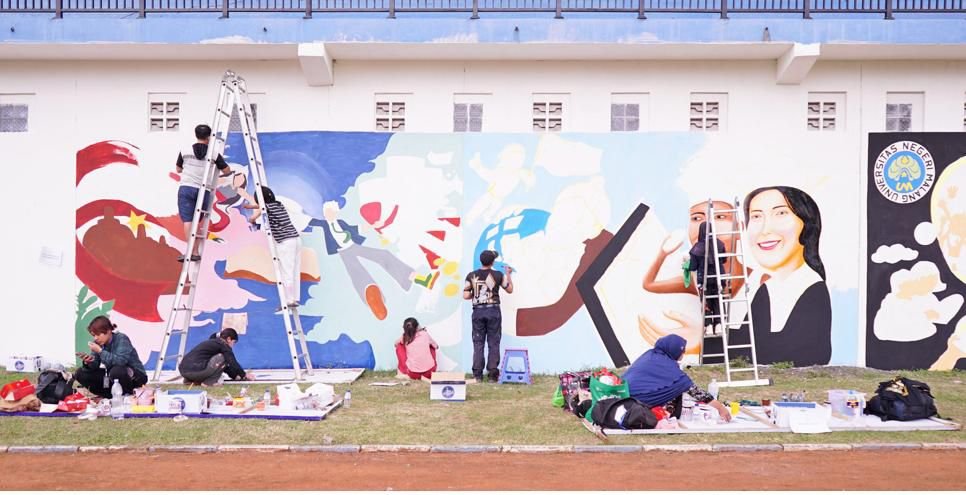 UM Gelar Lomba Mural Dies Natalis ke-71, Karya Terpilih Akan Dipamerkan di HUT RI ke-80