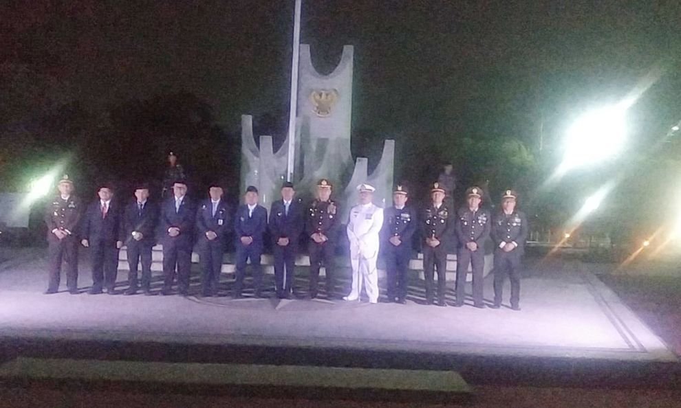 Apel Kehormatan dan Renungan Suci di TMP Suropati Malang Peringati HUT ke-80 RI