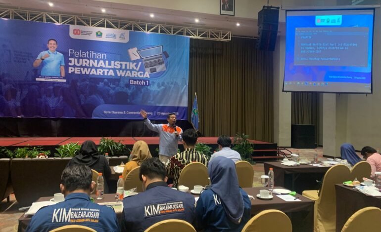 Diskominfo Kota Malang Dorong Lahirnya Pewarta Lewat Pelatihan Jurnalistik