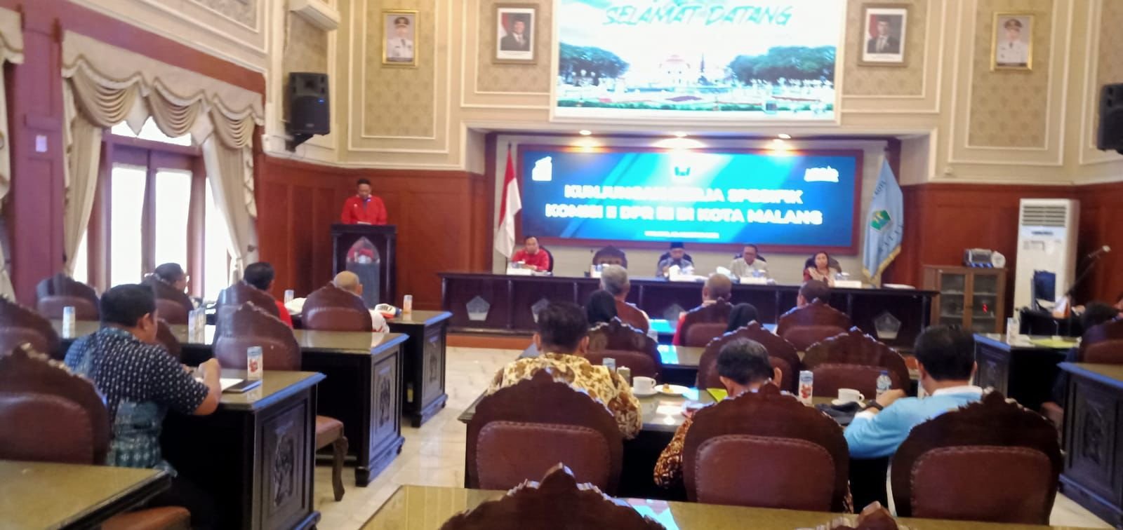 Komisi II DPR RI Tinjau Pengelolaan Dana Transfer di Kota Malang