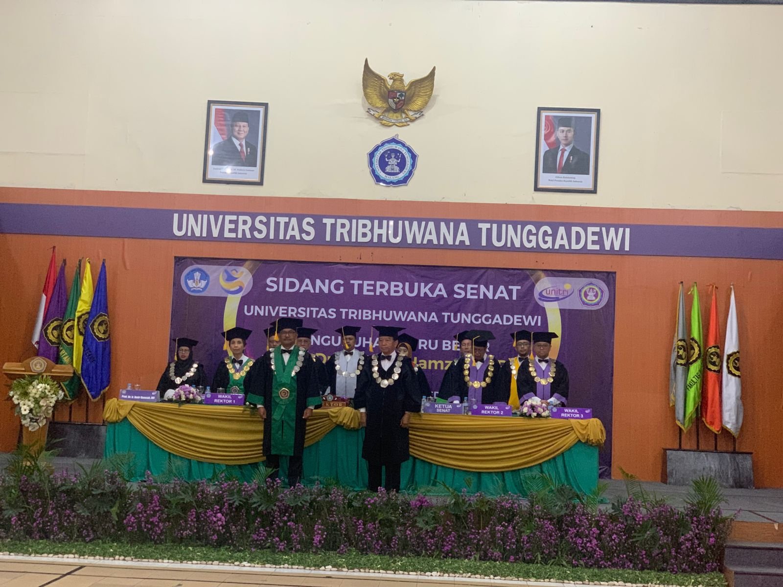 UNITRI Kukuhkan Guru Besar Restorasi Tanah, Dorong Penelitian untuk Indonesia Emas