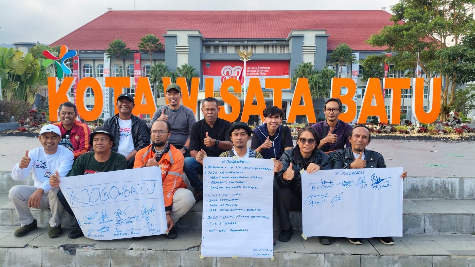 Deklarasi Jogo Mbatu; Seruan Warga Batu untuk Jaga Kewarasan dan Persatuan