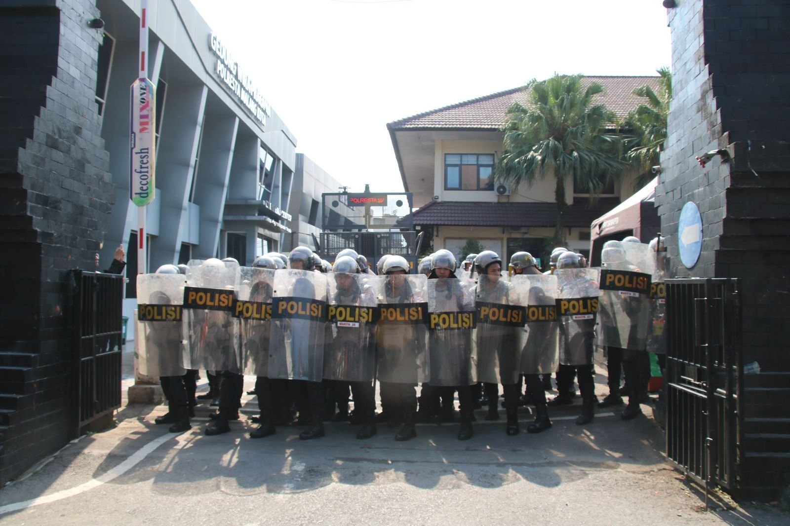 Polresta Malang Kota Gelar Sispam Mako, Antisipasi Kontijensi Demo Rusuh