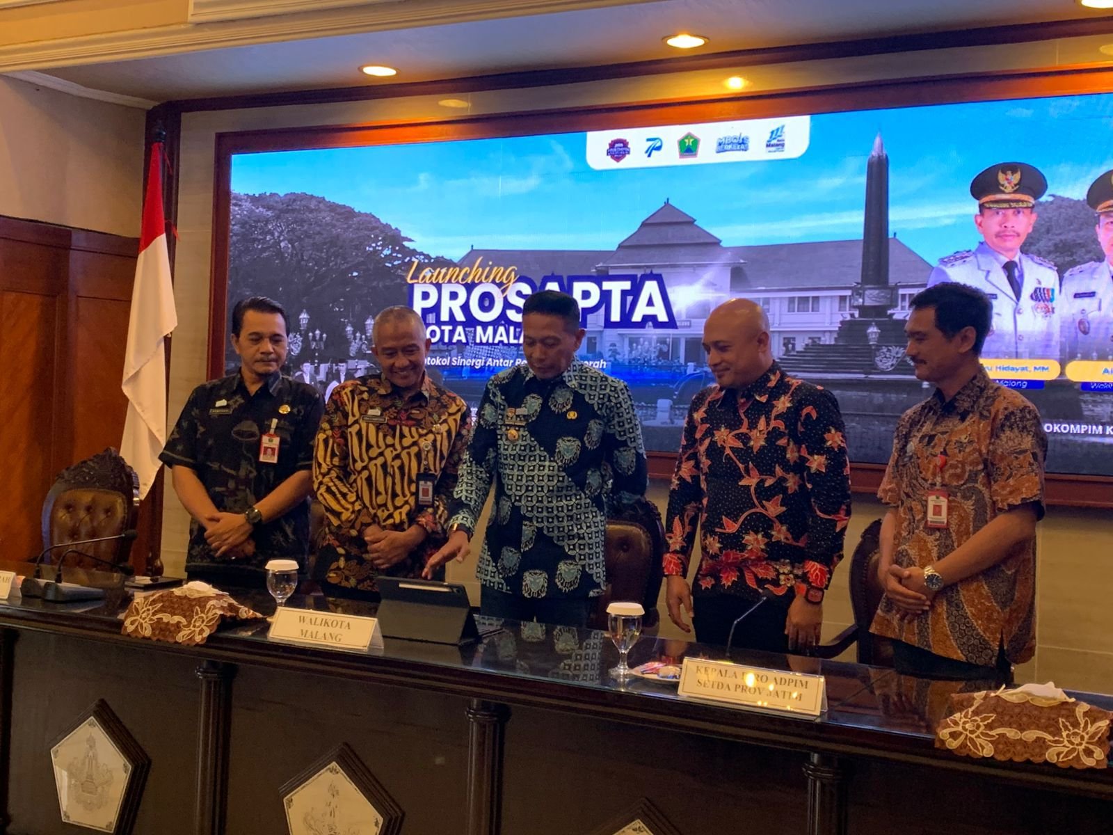 Wali Kota Malang Dorong Sinergi Lewat Forum PROSAPTA, Perkuat Tata Kelola Protokol Pemerintahan